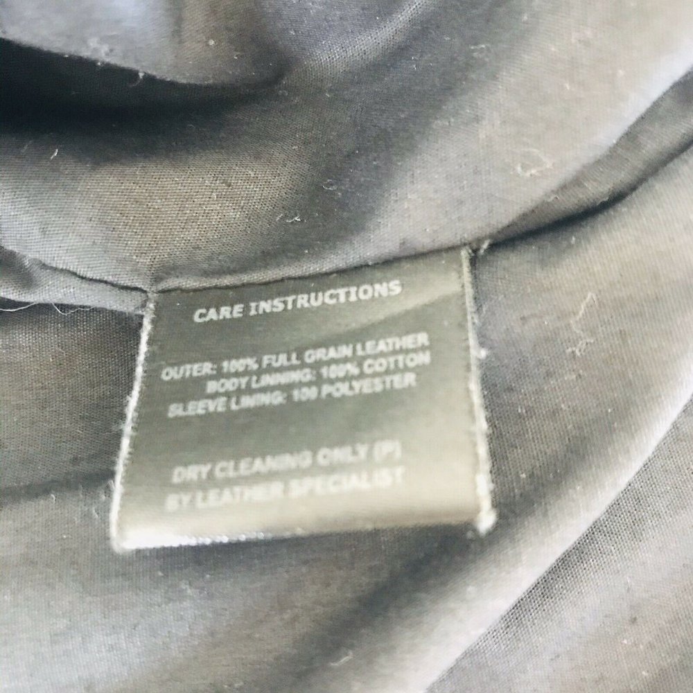 Aje 'Bowie' Black Leather Women's Jacket Black Size 8 Fully Lined Excl Condition - Picture 3 of 12